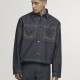 Karl Kani jacket Cropped Rinsed Denim Jacket